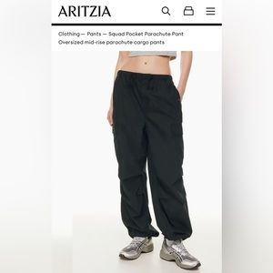 NWT Aritzia Squad Parachute Pants SIZE M